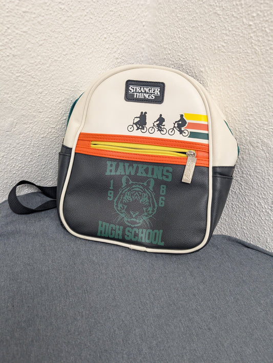 STRANGER THINGS  HAWKINS HIGH SCHOOL MINI BACKPACK NETFLIX NEW WITHOUT TAGS