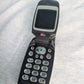 Kyocera Oystr KX9 / Oyster KX9D - White ( Virgin Mobile ) Rare Flip Phone - screen damaged