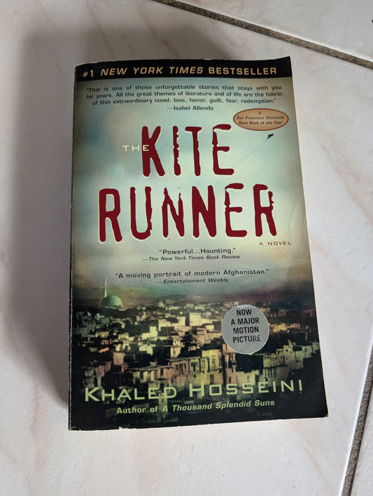 THE KITE RUNNER - BOOK BY KHALED HOSSEINI