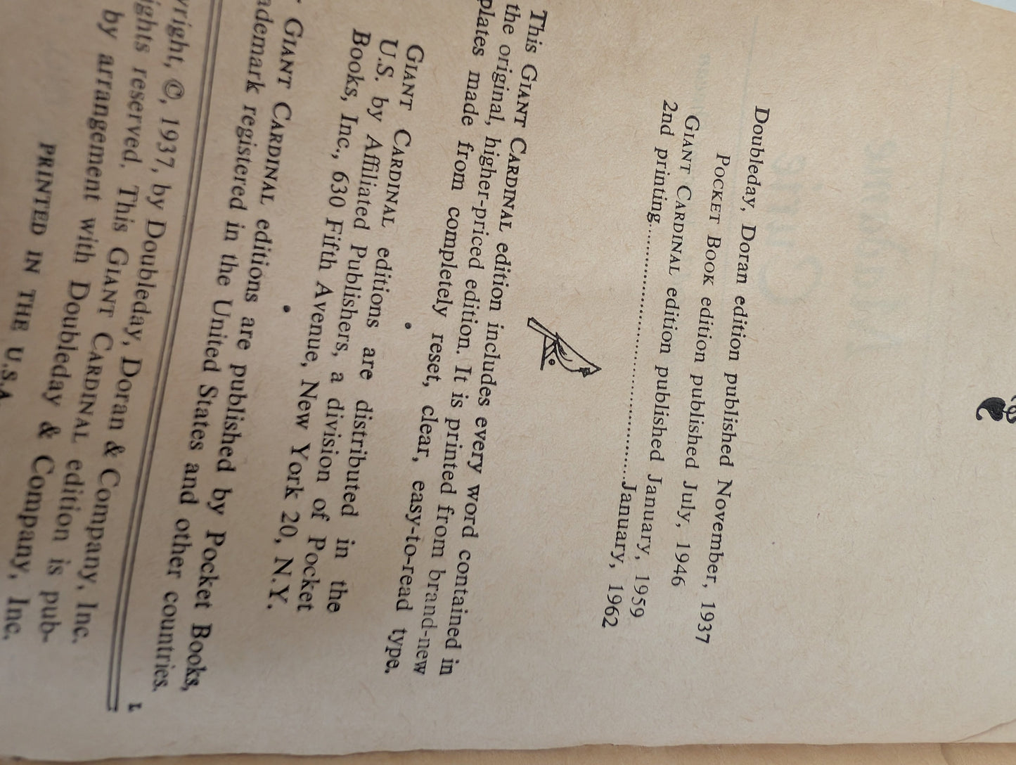 THE HIDDEN STAIRCASE (NANCY DREW, BOOK 2) - BOOK BY CAROLYN KEENE FIRST EDITION