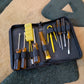 TRAVEL 12 PIECE FELLOWS COMPUTER TECH PC SERVICE/REPAIR TOOL KIT