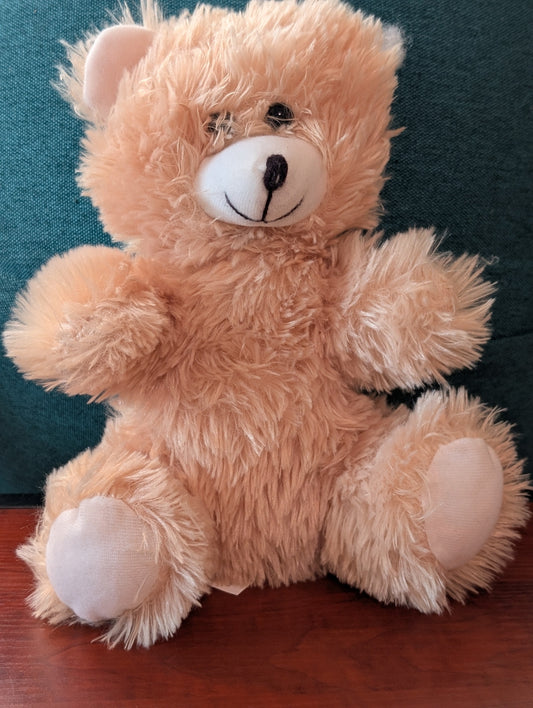 TEDDY BEAR PLUSHIE SOFT PLUSH STUFFED ANIMAL 10 TAN