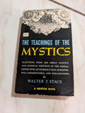 THE TEACHINGS OF THE MYSTICS BOOK BY WALTER TERENCE STACE