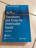 TRANSDUCERS AND ARRAYS FOR UNDERWATER SOUND - BOOK BY CHARLES H. SHERMAN AND JOHN L. BUTLER V