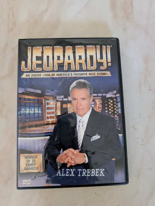 ALEX TREBEK JEOPARDY DVD