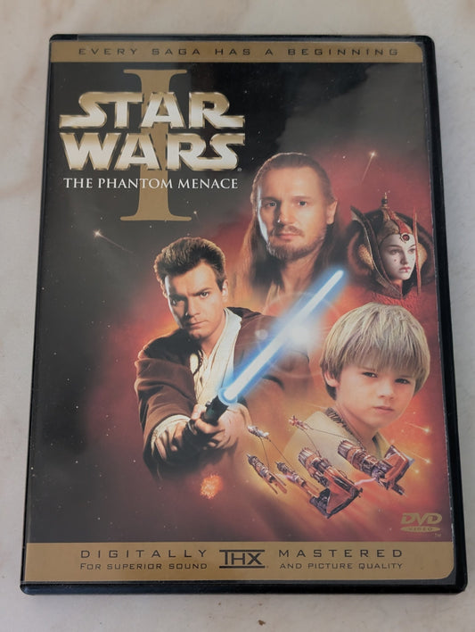 STAR WARS: EPISODE I - THE PHANTOM MENACE DVD PG 1999 ‧ FAMILY/SCI-FI