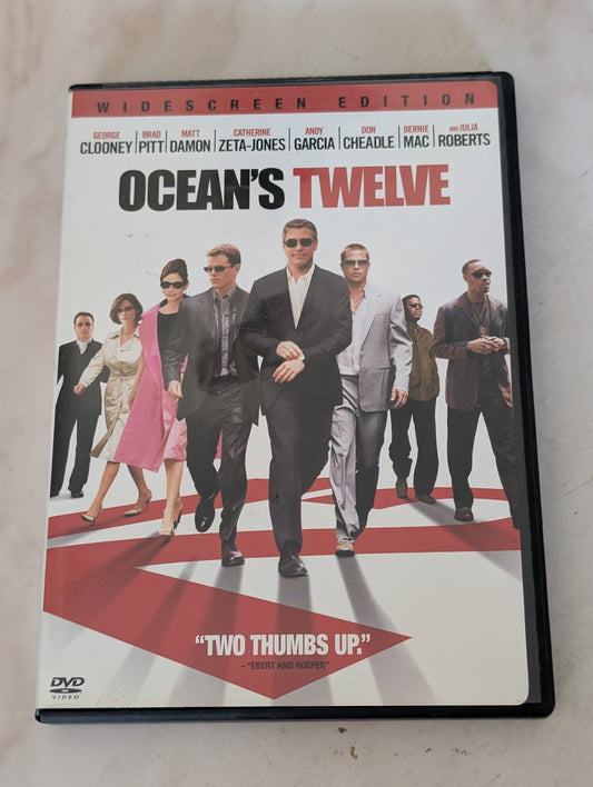 OCEAN'S TWELVE DVD PG-13 2004 ‧ CRIME/THRILLER