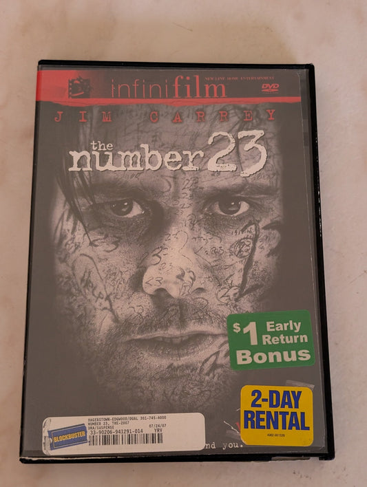 THE NUMBER 23 DVD R 2007 ‧ THRILLER/MYSTERY