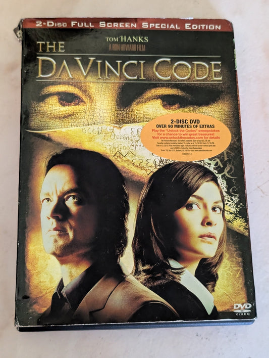 The DaVinci Code DVD 2 disc set full screen special edition