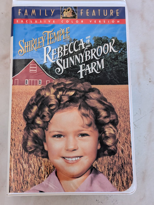REBECCA OF SUNNYBROOK FARM VHS G 1938 ‧ MUSICAL/BLACK-AND-WHITE