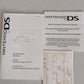 NINTENDO DS INSTRUCTION BOOKLET, WIFI, HEALTH AND SAFETY, & REGISTRATION CARD