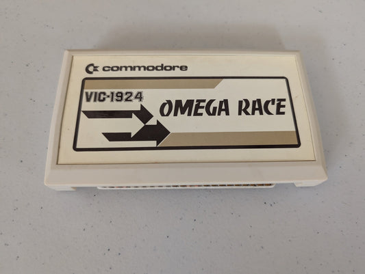 Omega Race Game Cartridge for Commodore Vic 20