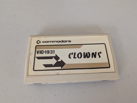 Clowns (Commodore VIC-20 | VIC20) Authentic VIC-1931 Cartridge