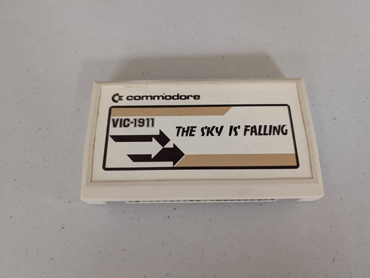 THE SKY IS FALLING VIC-20 FOR COMMODORE VIDEO GAME CARTRIDGE VIC-1911