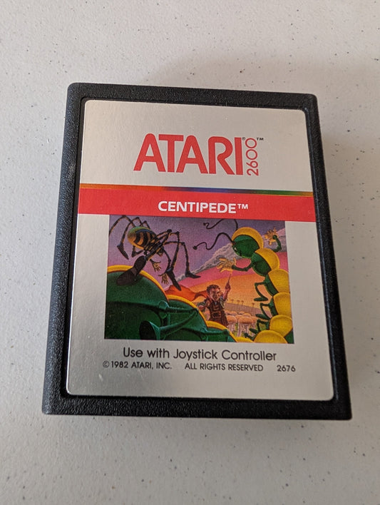 Centipede For The Atari 2600 Game Console-1982 Cartridge Only