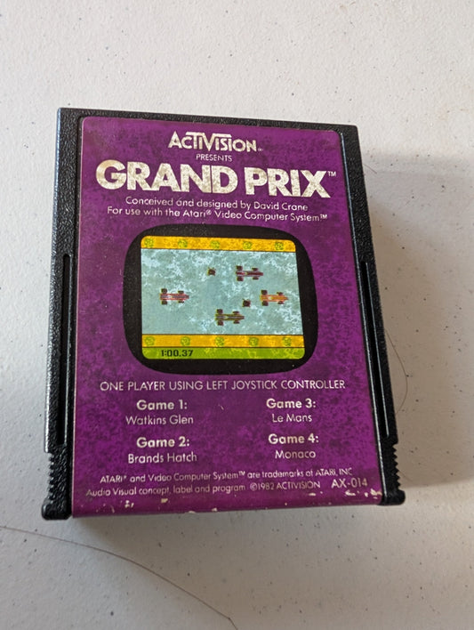 GRAND PRIX (ATARI 2600, 1982)
