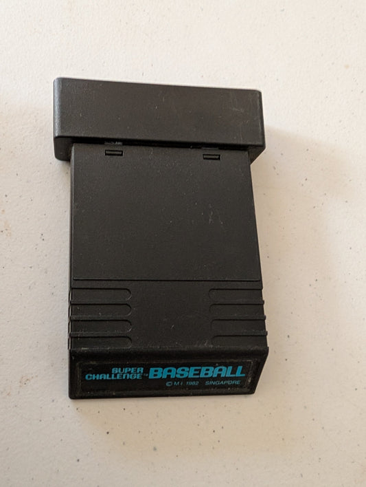 SUPER CHALLENGE BASEBALL ATARI 2600 VIDEO GAME
