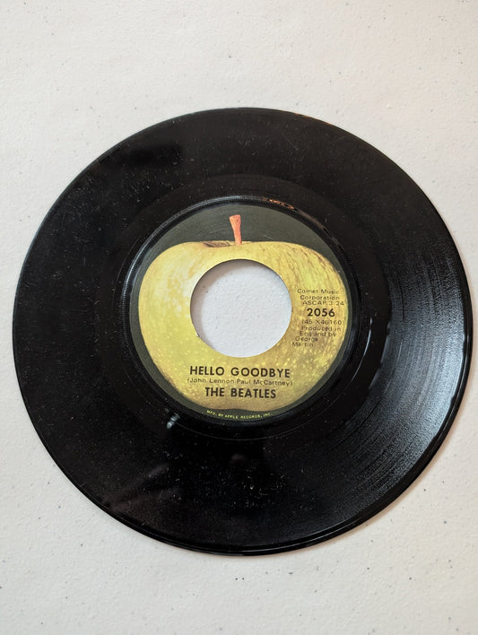 THE BEATLES, HELLO GOODBYE -  I AM THE WALRUS (7 IN, 45 RPM, SINGLE, VINYL RECORD ALBUM)