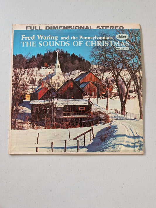 The Sounds of Christmas: Fred Waring and the Pennsylvanians (Christmas Holiday Vinyl Record LP Album)