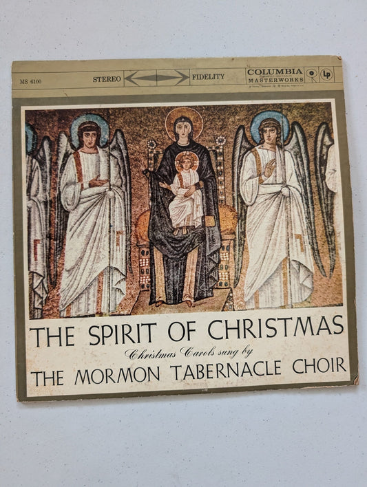 The Spirit of Christmas - The Mormon Tabernacle Choir - Columbia Records  1959(Vintage Christmas Holiday Vinyl Record LP Album)