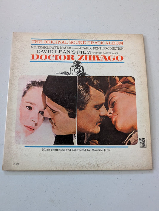 DOCTOR ZHIVAGO [MOVIE SOUNDTRACK] BY MAURICE JARRE (LP, 1965, MGM)(VINTAGE VINYL RECORD LP ALBUM SOUNDTRACK)