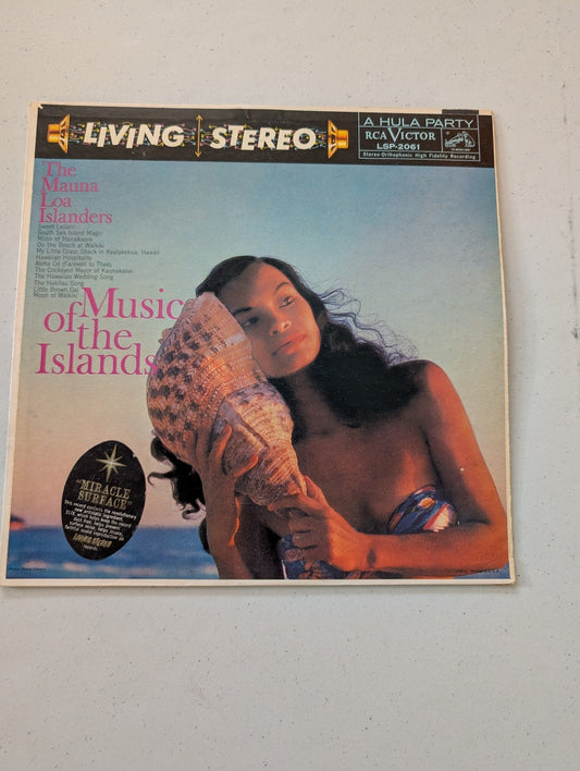 THE MAUNA LOA ISLANDERS – MUSIC OF THE ISLANDS, 12 LP (VINTAGE VINYL RECORD LP ALBUM HAWAIIAN)