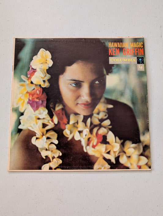 Ken Griffin At The Organ Hawaiian Magic LP Retro Modern Record LP(Vintage Vinyl Record LP Album Hawaiian)