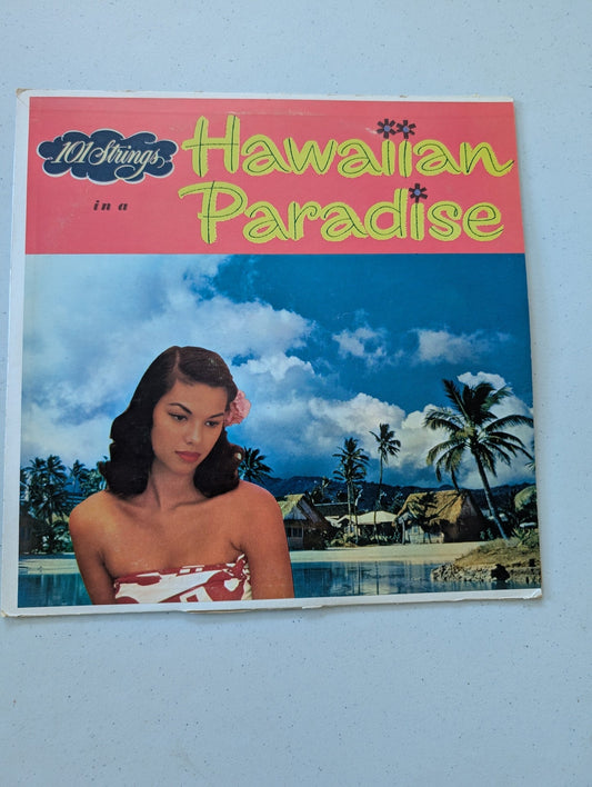 101 Strings- In A Hawaiian Paradise 1960 S-5028 Vinyl 12'' (Vintage Vinyl Record LP Album Hawaiian)