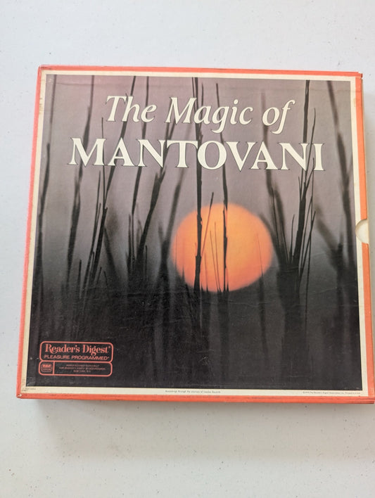 THE MAGIC OF MANTOVANI; MANTOVANI'S GOLDEN HITS - READER'S DIGEST (VINYL RECORD LP ALBUM)