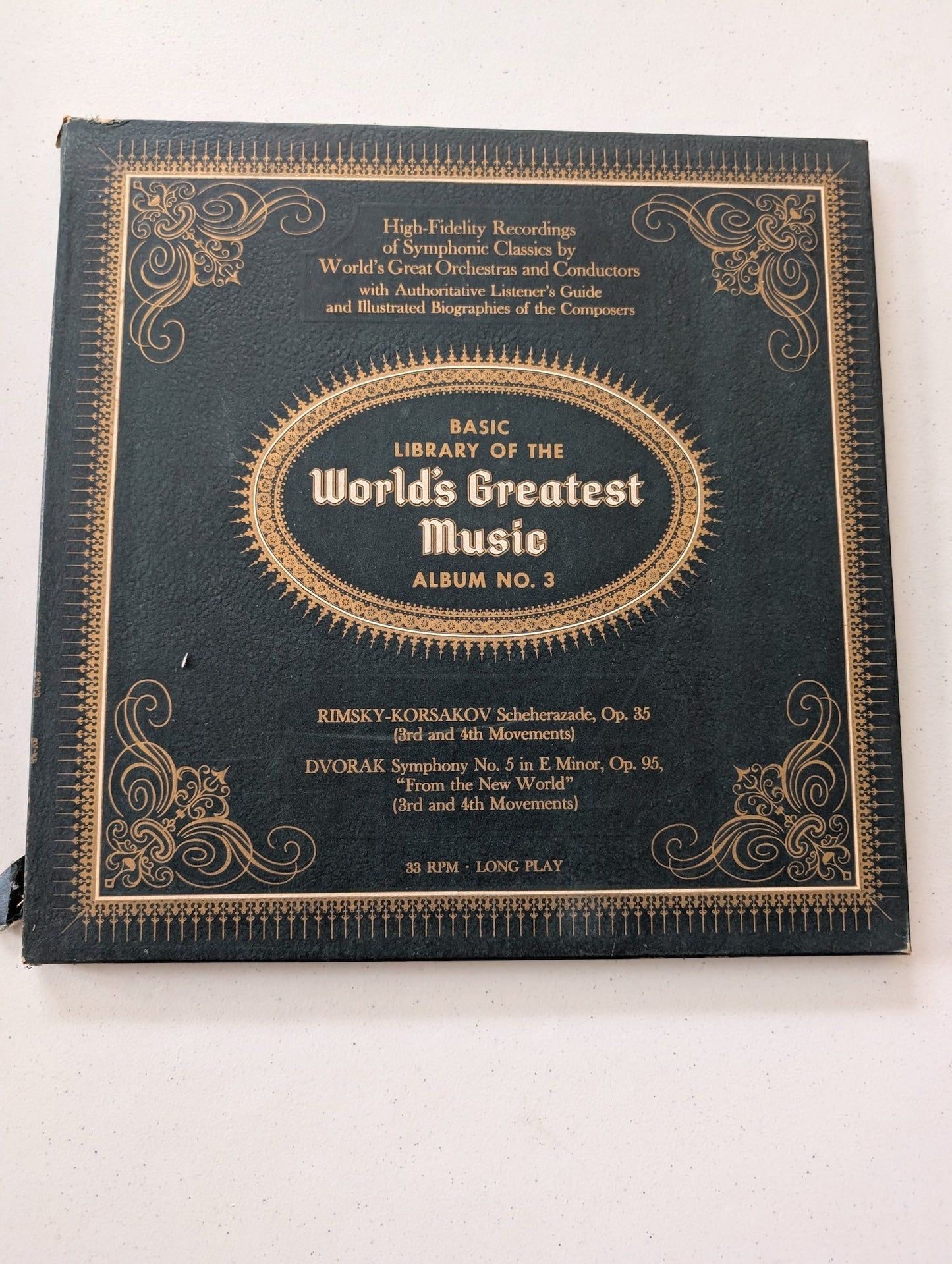 Basic Library of the Worlds Greatest Music Album No. 3 (Vinyl Record LP Album)