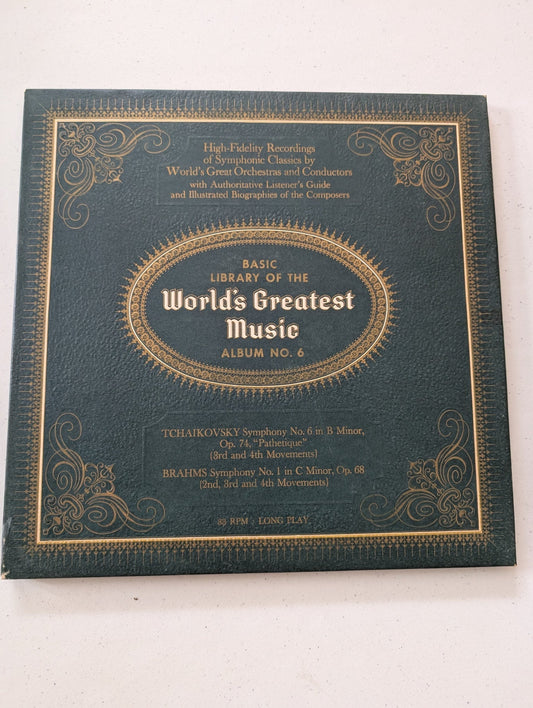 Basic Library of the Worlds Greatest Music Album No. 6 (Vinyl Record LP Album)