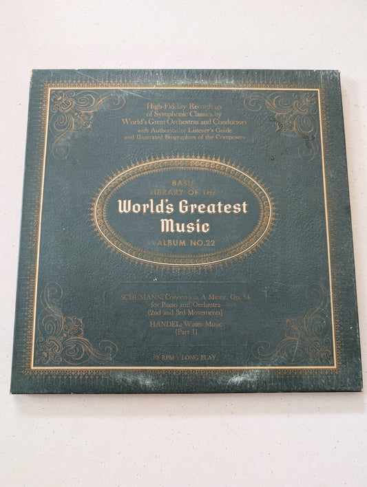 BASIC LIBRARY OF THE WORLDS GREATEST MUSIC ALBUM NO. 22 (VINYL RECORD LP ALBUM)