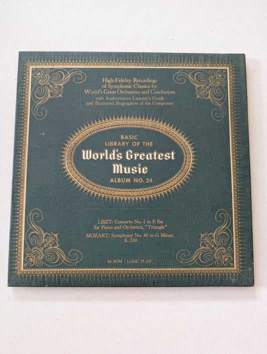 Basic Library of the Worlds Greatest Music Album No. 24 (Vinyl Record LP Album)