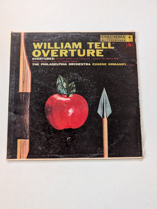 EUGENE ORMANDY: william tell overture Columbia Masterworks 12 LP 33 RPM(Vintage Vinyl Record LP Album)