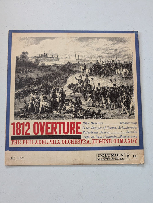 TCHAIKOVSKY 1812 OVERTURE-BORODIN STEPPES, POLOVESTIAN DANCES - ORMANDY  1959(VINTAGE VINYL RECORD LP ALBUM)