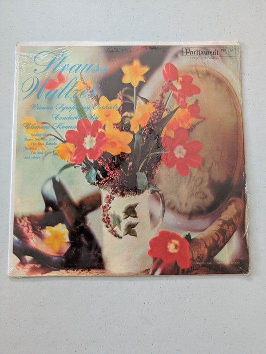 Vienna Symphony Orchestra Conducted By Clemens Krauss – Strauss Waltzes(Vintage Vinyl Record LP Album)