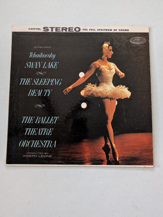JOSEPH LEVINE- SUITES FROM THE SWAN LAKE AND THE SLEEPING BEAUTY TCHAIKOVSKY LP(VINTAGE VINYL RECORD LP ALBUM)