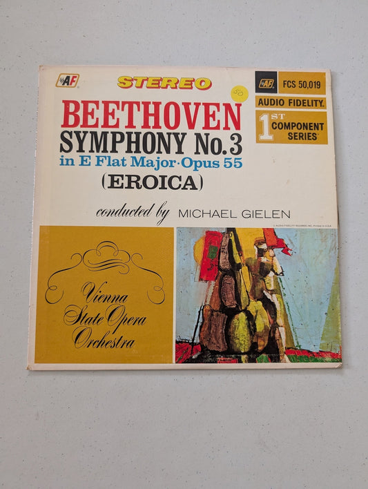 Beethoven* - Michael Gielen, Vienna State Opera Orchestra* - Symphony No. 3 In E(Vintage Vinyl Record LP Album)