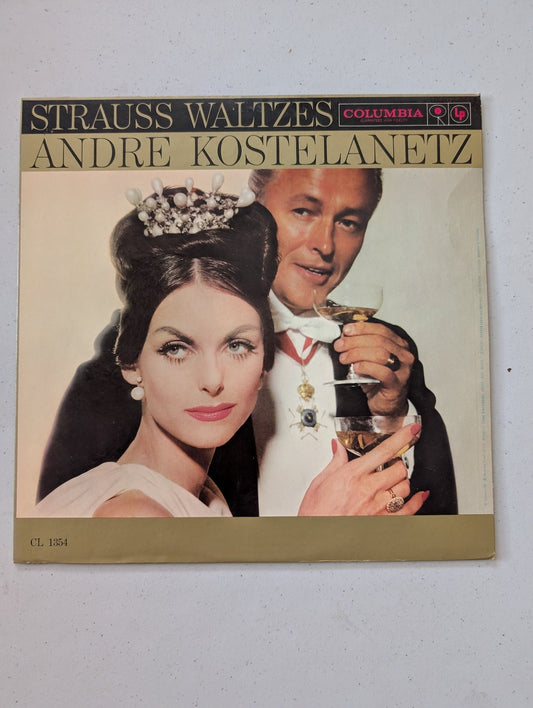 Andre Kostelanetz And His Orchestra* - Strauss Waltzes (LP, Album, Mono)(Vintage Vinyl Record LP Album)