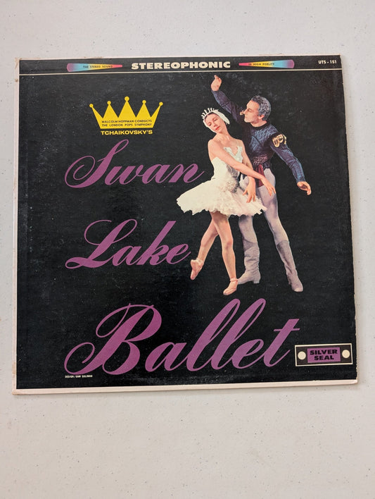 TCHAIKOVSKY, MALCOLM HOFFMAN CONDUCTING LONDON POPS SYMPHONY – SWAN LAKE .PYOTR ILYICH TCHAIKOVSKY (VINTAGE VINYL RECORD LP ALBUM)