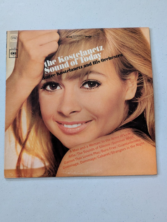 THE KOSTELANETZ SOUND OF TODAY ANDRE KOSTELANETZ AND HIS ORCHESTRA VINYL LP(VINTAGE VINYL RECORD LP ALBUM)