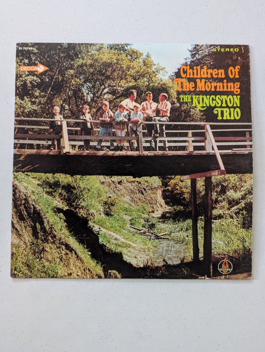 THE KINGSTON TRIO CHILDREN OF THE MORNING VINYL LP VG+ DECCA DL 4758(VINTAGE VINYL RECORD LP ALBUM)