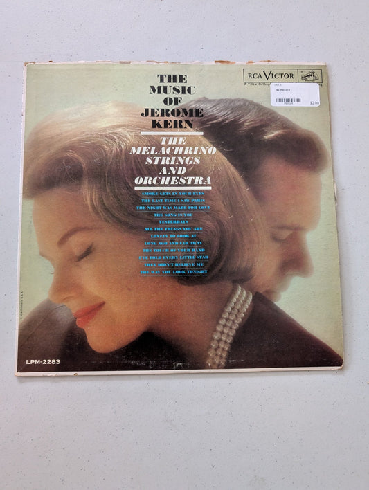 The Melachrino Strings And Orchestra ‎The Music Of Jerome Kern LP LSP-2283 (Vintage Vinyl Record LP Album)