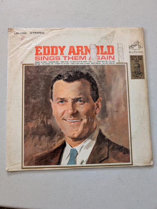Eddy Arnold Sings Them Again [vinyl - 12] RCA Victor LPM 2185 (Vintage Vinyl Record LP Album)