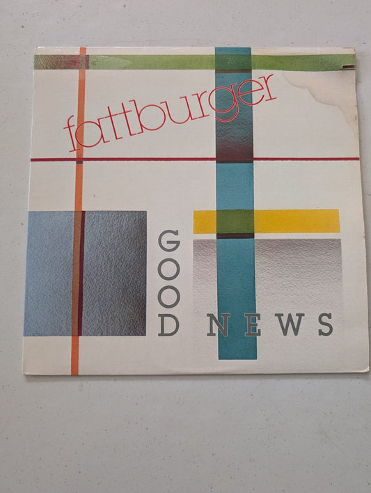 FATTBURGER: good news Intima Records 12 LP 33 RPM(Vintage Vinyl Record LP Album)