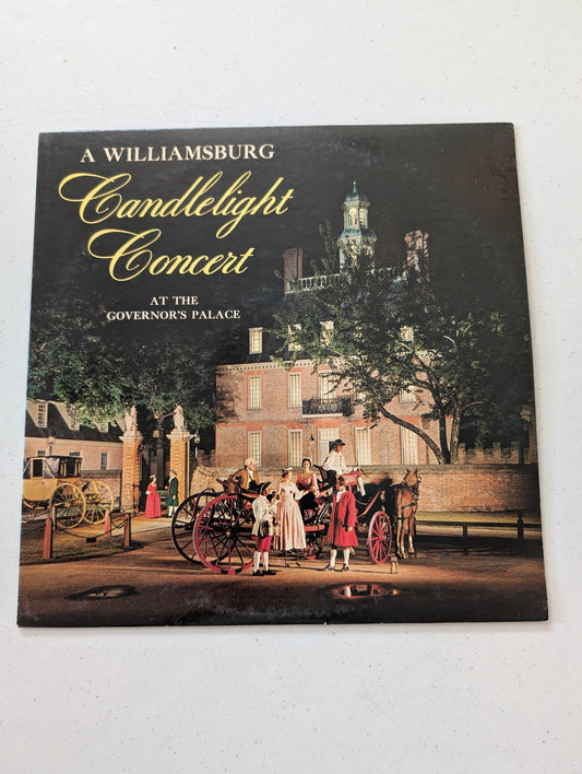Cary McMurran A Williamsburg Candlelight Concert at the Governor’s Palace LP (Vintage Vinyl Record LP Album)