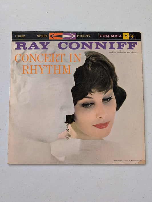 CONCERT IN RHYTHM RAY CONNIFF LP VINYL RECORD ALBUM(VINTAGE VINYL RECORD LP ALBUM)