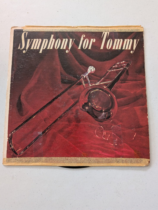 HAMBURG PHILHARMONIA ORCHESTRA SYMPHONY FOR TOMMY LP 1959 STEREO FIDELITY(VINTAGE ALBUM COVER ONLY)