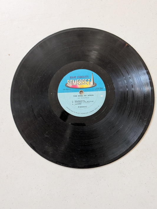 The Soul of Spain  101 Strings  33 RPM Vinyl Album Alshire Records(Vintage Vinyl Record LP Album)
