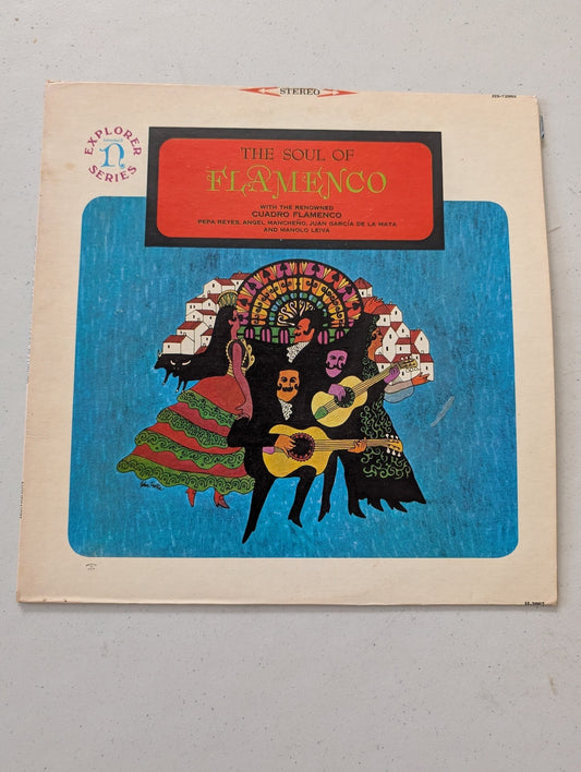 CUADRO FLAMENCO -The Soul Of Flamenco - Vinyl LP 1965 Nonesuch HS72002-Stereo(Vintage Vinyl Record LP Album)